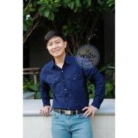 ราคา เสื้อหม้อห้อมเชิ้ตแขนยาว (5843896895)