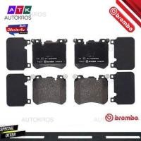 ราคา ผ้าดิสเบรคหน้า BMW X5 E70 M 2009-2013 X6 E71 E72 M 2009-2014 ROLLS ROYCE DAWN GHOST WRAITH P06 077B BREMBO (18756773018)