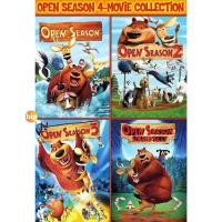 ราคา แผ่น DVD หนังใหม่ OPEN SEASON คู่ซ่าส์ป่าระเบิด ภาค 1-4 DVD Master เสียงไทย (เสียง ไทย/อังกฤษ) หนัง ดีวีดี (22650405864)