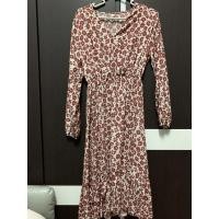 ราคา เดรสยาว ((ลายดอกสีแดงแขนยาว)) (10192132109)