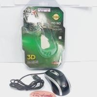 ราคา เม้าท์แบบสายUSB MOUSE OPTICAL MD-180 สีดำ-เทา MD-TECH (ออกใบกำกับได้) (21005367653)