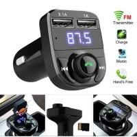 ราคา บลูทูธรถยนต์ X8 Car Mp3 Player Bluetooth เครื่องเล่นmp3ในรถ 2USB พอร์ต FM แฮนด์ฟรีตัวรับสัญญาณ (27412115536)