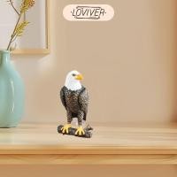 ราคา LOVIVER รูปปั้นนกอินทรีรุ่นเครื่องประดับงานฝีมือนกอินทรีที่สมจริงประติมากรรมตกแต่งสําหรับโต๊ะธุรกิจของขวัญวันเกิด (29329392181)