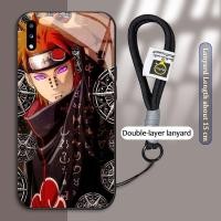 ราคา Vivo IQOO U1 U3 U20 Z5i U3X 4G U5X U10 U1X Z9X S16 Pro S17 S7 T S15 5G เคสกระจก เพน จากนารูโตะ ขอบนุ่ม + สายคล้อง (47102733769)