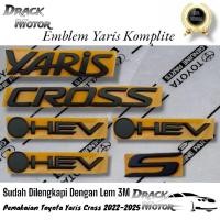 ราคา สัญลักษณ์ Yaris Cross O-Hev Type S, Original Matte Black, ท้ายรถ, Toyota Yaris 2023-2025 (28381998792)