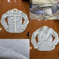ราคา เสื้อเชิ้ตแขนยาว h&m มือสอง (29934296716)