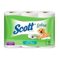 ราคา (แพ็ค 6 ม้วน) Scott Extra Big Roll Tissue สก๊อตต์ เอ็กซ์ตร้า กระดาษชำระ ขนาดความยาวพิเศษ (7137956705)