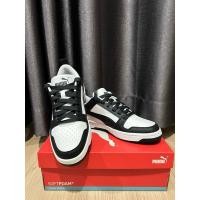 ราคา รองเท้าผ้าใบผู้หญิง PUMA basic สีขาว-ดำ (มือ 2) (26861988890)