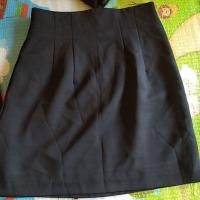 ราคา กระโปรงดำทรงเอมือสองเอว 25-26 (8812602531)