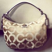 ราคา ของแท้ 100% กระเป๋า Coach สะพายไหล่มือสอง (4931953151)