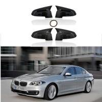ราคา เหมาะสําหรับ BMW 5 6 7 Series F01 F02 F10 F11 F18 ด้านข้างกระจกมองหลังฝาครอบแตรกระจกมองหลังกาว (46902380006)