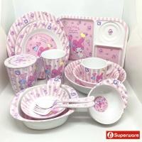 ราคา มายเมโลดี้ Pouch จานเมลามีน ถาดหลุม ช้อนส้อม My Melody ศรีไทยซุปเปอร์แวร์ Superware [ขายเป็นชิ้น/เลือกรหัสสินค้า] (9127431702)