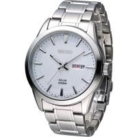 ราคา ลดเพิ่ม 330 ใส่โค้ด INCZ8H3 ﻿[Seiko] Seiko Men's SNE359 Silver Stainless-Steel Quartz Watch (5541360909)