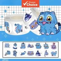 ราคา 500 ชิ้น สติ๊กเกอร์ตกแต่งรูปเสือสุดน่ารักสําหรับติดฝาแก้ว โน้ตบุ๊ก กระเป๋าเดินทาง สมุดโน้ต ของขวัญวันเกิด DIY (54251593973)