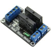 ราคา 2 Channel 5V Low Trigger Solid State Relay Module (27086591578)