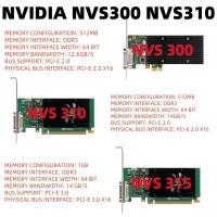 ราคา Nvidia NVS300 NVS310 NVS315 512MB 1GB DDR3 กราฟิกการ์ดการ์ด (54051999835)