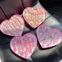 ราคา UPSTOTO 36 ชิ้น/เซ็ตสาวอัญมณีแหวน,รูปหัวใจกล่องปรับขนาดแหวนเด็กชุดของเล่น,น่ารักการ์ตูน Sanrio Kuromi Little Princess แหวนสาวของเล่น (28143776239)