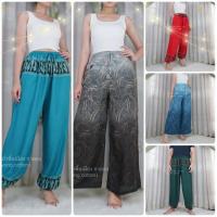 ราคา กางเกงขายาว ผ้าสปัน นุ่มพริ้ว เบาสบาย ใส่ได้ทั้งชายและหญิง (20283965114)
