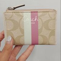 ราคา Coach กระเป๋าสตางค์ใบเล็ก รุ่น F43552 ของแท้ ขายเท กระเป๋าพวงกุญแจ (1556452785)