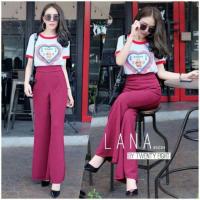 ราคา Set 2ชิ้น เสื้อยืดสีขาวคอกลมแขนสั้นพิมพ์ลายหัวใจ ลิงถือลูกท้อ (963718041)