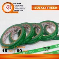 ราคา เทป OPP เทปฉนวนผัก เทปผักสด 15 มม. x 50 เมตร SLOP (55552151642)