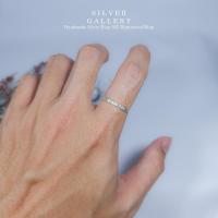 ราคา แหวนเงินแท้ 92.5 ไม่ลอก แหวนเงินงานแฮนด์เมด Silver Ring Handmade แหวนเงิน (24516464763)