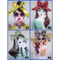 ราคา ผู้หญิงแต่งโบว์ ติดกระเป๋าสาน งานDiy (3253921456)