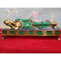 ราคา พระนอนเนื้อสำริดติดด้วยหินเทอร์ควอซแท้งานจากเนปาล (6170558977)