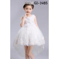 ราคา ชุดราตรีออกงานเด็กผู้หญิงโทนสีขาว (856969415)