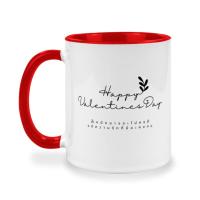 ราคา แก้วสกรีน ของขวัญวาเลนไทน์ดอกไม้ สำหรับแฟน สามี ภรรยา สกรีนรูปภาพ สกรีนข้อความ ขนาด11ออนซ์ สินค้าพร้อมส่ง (10486722500)