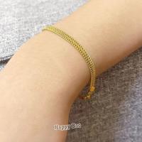 ราคา สร้อยข้อมือทอง สายโซ่โรเดียม สร้อยข้อมือสแตนเลส (44270820243)