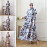 ราคา Maxi Cemara Busui Maxmara Royal Motif Gamis ชุดเดรสมุสลิมสําหรับงานแต่งงานเดรสยาวแฟชั่น!! (5082668257)