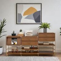 ราคา ตู้โชว์ตู้เตี้ยกลางการจัดเก็บหุ่นยนต์กวาดชั้นวางเฟอร์นิเจอร์โบราณชั้นยืนนิตยสารตู้ห้องนั่งเล่นตู้เก็บของ (43822168888)