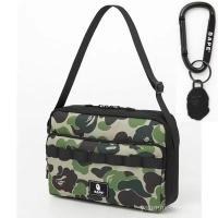ราคา นิตยสารญี่ปุ่น Green Ape Bape Camo กระเป๋าเป้สะพายหลังไหล่เดี่ยวขนาดใหญ่ (44303581271)