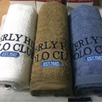 ราคา ผ้าเช็ดตัว ผ้าขนหนูแบรนด์ดังของแท้ Polo Club (1863678794)