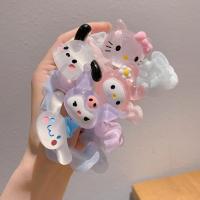 ราคา Sanrio Night Light Hello Kitty เครื่องประดับผมน่ารักการ์ตูน Melody Kuromi Cinnamoroll นักเรียนน่ารักผม Tie Surprise (41664008707)