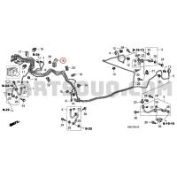 ราคา CLIP, BRAKE PIPE ตัวล็อคท่อน้ำมันเบรค Honda CRV G3 แท้เบิกศูนย์ (27781654019)