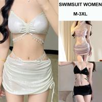 ราคา ชุดว่ายน้ำสามชิ้นสีเซ็กซี่ สำหรับริมทะเลและวันหยุด (42562793005)