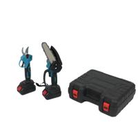 ราคา ชุดเลื่อยโซ่ไฟฟ้าไร้สาย 6 นิ้ว แบบพกพา ใช้ในสวนและงานไม้ ตัดต้นไม้และกิ่งไม้ (46002901651)