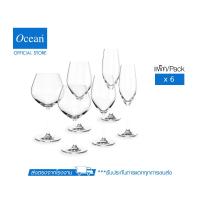 ราคา OCEAN ชุดแก้วไวน์ HOMESET - WINE GLASS 6 ใบ (27265960740)