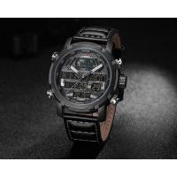 ราคา naviforce watch แท้ นาฬิกาข้อมือผู้ชาย ของแท้ 100% รุ่น NF9160 B/GY/B สายหนังสีดำเทา รับประกัน 1ปี มีเก็บเงินปลายทาง (2102205397)