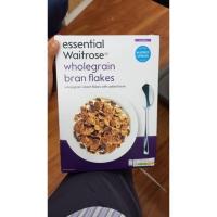 ราคา Essential waitrose wholegrain bran flakes 750g. ซีเรียลจากข้าวสาลีอบกรอบ นำเข้าจากUK (24836077603)