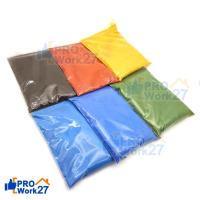 ราคา HATOสีฝุ่นผง สีแดง สีดำ สีเหลือง สีเขียว สีฟ้า สีน้ำเงิน สีฝุ่นHATOใช้ในการย้อมไม้ (ขนาดบรรจุ 100 กรัม) (21069453212)