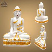 ราคา [AMU]O1สมเด็จพระมหามัยมุนี องค์จำลอง ปางมารวิชัยทรงเครื่องจักรพรรดิ ศิลปะพม่า หน้าตัก 5 นิ้วสูง 7 นิ้ว บูชาเสริมอำนาจบาร (20380999244)