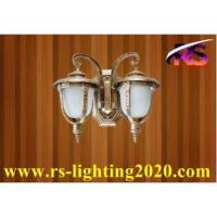 ราคา โคมไฟกิ่งภายนอกบ้านติดกำแพงหน้าบ้านทนฝนทนแดดวัสดุงานแข็งแรงทนทานขั้วไฟE27หลอด2ดวงRS-A301-2BG (9985748062)