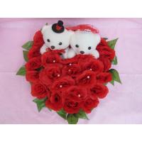 ราคา โบว์ดอกไม้ตุ๊กตาหมี โบว์ผูกรถแต่งงาน โบว์ผูกรถเจ้าบ่าว พร้อมส่ง !! โบว์ผูกรถเจ้าสาว สีแดง (8012167480)