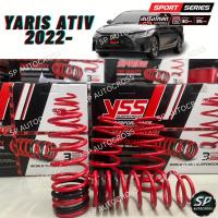 ราคา พร้อมส่งแท้รับประกัน 3ปี YSS สปริงโหลด Yaris Ativ 22- หน้าโหลดลง 30มิล หลังโหลดลง 35มิล (48450876279)