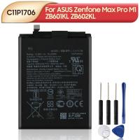 ราคา แบตเตอรี่ทดแทน C11P1706สำหรับ ASUS Zenfone Max Pro M1 6.0นิ้ว ZB601KL ZB602KL X00TDE X00TDB 5000MAh แบตเตอรี่ (16597287895)