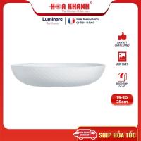ราคา Luminarc Precious Glass Deep Plate 20cm สําหรับเก็บอาหาร กันกระแทก ทนความร้อน - 1 แผ่น - Q1664 (42213517740)