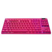 ราคา คีย์บอร์ดเกมมิ่ง Logitech Gaming Keyboard G Pro X TKL สีชมพู (22261385090)
